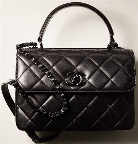 so black chanel bag